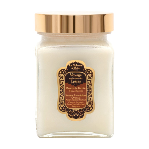 Масло карите для тела и волос La Sultan De Saba Beurre De Karite Ayurvedique-Amber Vanille Patchouli