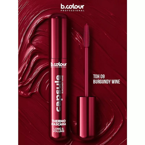 Термотушь для ресниц B.Colour Professional №09 - Burgundy Wine