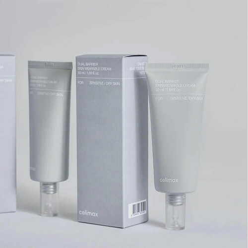 Барьерный крем с комплексом церамидов Celimax Dual Barier Skin Wearable Cream, 50 мл