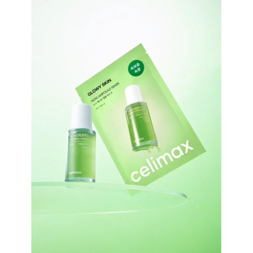 Увлажняющая маска с экстрактом нони Celimax Glowy Skin Noni Ampoule Mask