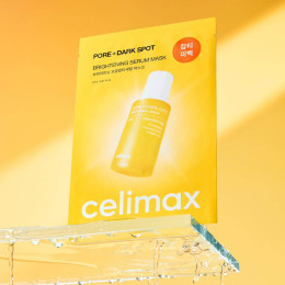 Маска для выравнивания тона и рельефа кожи Celimax Pore+Dark Spot Brightening Serum Mask