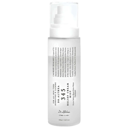 Успокаивающий мист с гидролатом риса и пантенолом Dr. Althea 345 Relief Cream Mist, 100мл