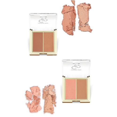 Палетка румян для лица Golden Rose №01 - Rose Nude