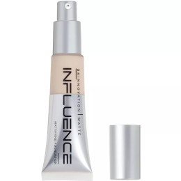 Матирующая тональная основа Influence Beauty Skin Innovation - №01 Бело-бежевый, 25 мл