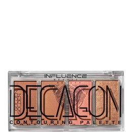 Палетка для контуринга лица Influence Beauty №01 - Golden Decagon
