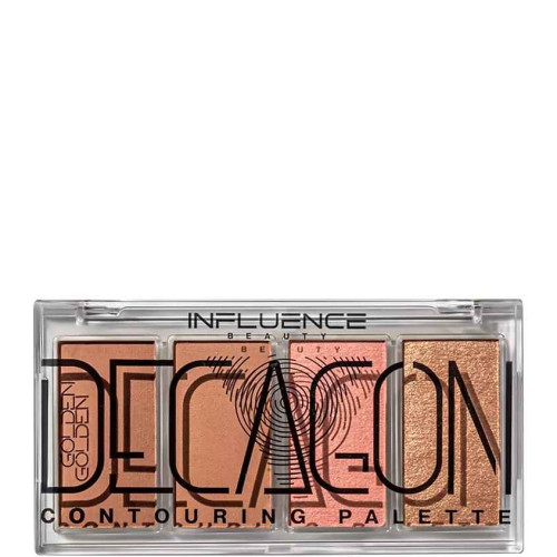 Палетка для контуринга лица Influence Beauty №01 - Golden Decagon