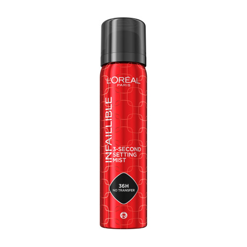 Спрей фиксатор макияжа Loreal Paris Infaillible 3 Second Setting Mist, 75 мл