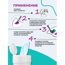 Антибактериальные спиртовые салфетки Mischa Vidyaev, 50 шт