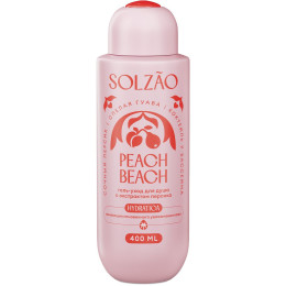 Парфюмированный гель для душа Solzao - Peach Beach, 400 мл