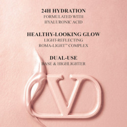 База с сиянием Valentino V-Lighter Dual-Use Liquid Light Face Base&Top Coat