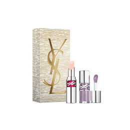 Набор для губ Yves Saint Laurent Candy Glaze Lip Gloss Stick+Loveshine Plumping Lip Oil Gloss