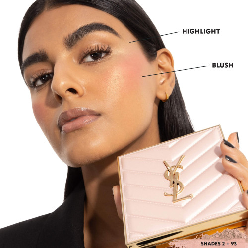 Лимитированная палетка для лица Yves Saint Laurent - Golden Oasis