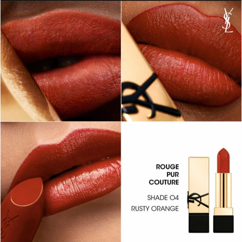 Помада Yves Saint Laurent Rouge Pur Couture 04 - Rusty Orange