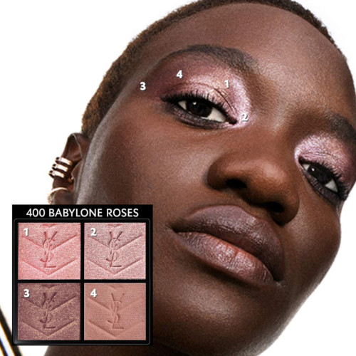 Палетка теней Yves Saint Laurent Couture Mini Clutch - 400 Babylone Roses