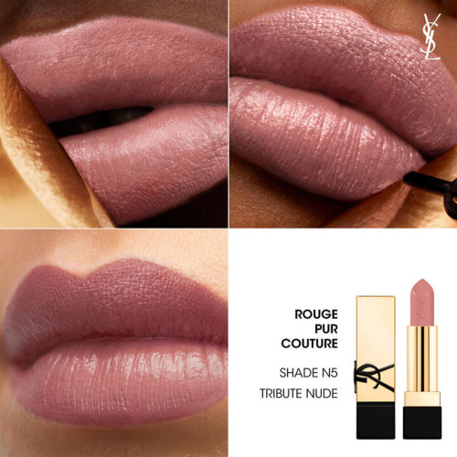 Помада Yves Saint Laurent Rouge Pur Couture N5 - Tribute Nude