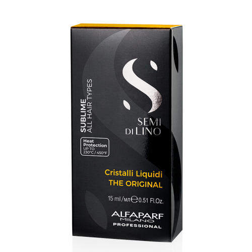 Масло с термозащитой против секущихся волос ALFAPARF SDL Sublime Cristalli Liquidi, 15 мл