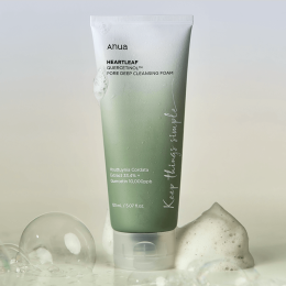 Пенка-скраб с кверцетинолом для очищения пор Anua Heartleaf Quercetinol Pore Deep Cleansing Foam, 150 мл