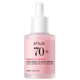 Сыворотка с персиком для гладкой и сияющей кожи Anua Peach 70% Niacin Serum, 30 мл
