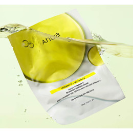 Осветляющая тканевая маска Anua Vitamin C Blemish Serum Mask