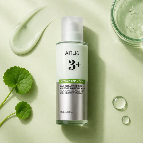 Успокаивающая эмульсия с 3% азелаиновой кислотой Anua Azelaic Acid CICA Skin Soothing Moisturizer
