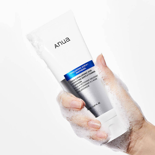 Мягкая пенка для умывания Anua 8 Hyaluronic Acid Hydrating Gentle Foaming Cleanser