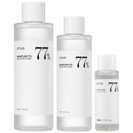 Балансирующий тоник на основе хауттюйнии Anua Heartleaf 77% Soothing Toner, 250 мл