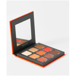 Палетка теней Beauty Bay Fiery Matte 9 Colors Palette