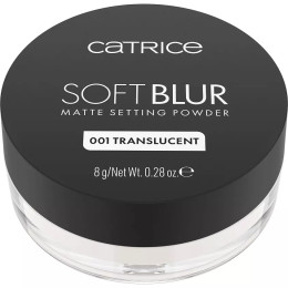 Рассыпчатая пудра для лица Catrice Soft Blur Setting №001 - Translucent