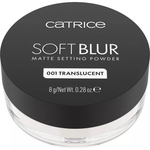 Рассыпчатая пудра для лица Catrice Soft Blur Setting №001 - Translucent