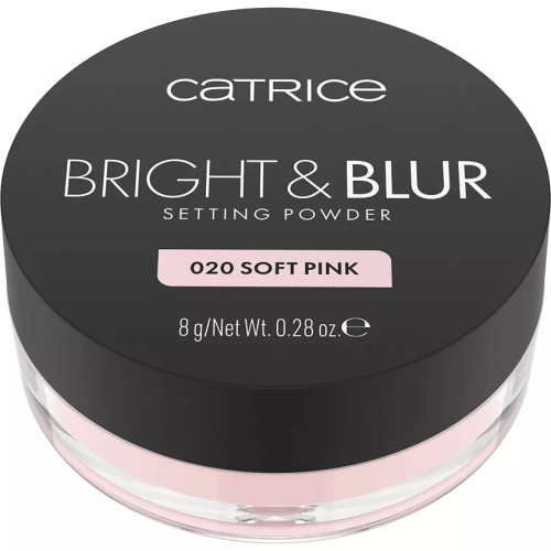 Осветляющая пудра для лица Catrice Bright&Blur Loose Powder - №020 Soft Pink