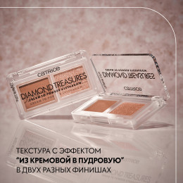 Палетка теней Catrice Diamond Treasures №010 - Hazel Spark