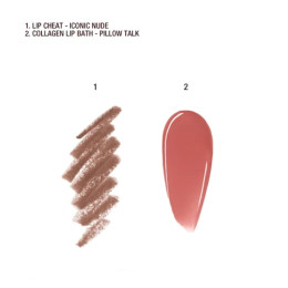 Набор для губ Charlotte Tilbury Glossy Nude Pink Lip Duo