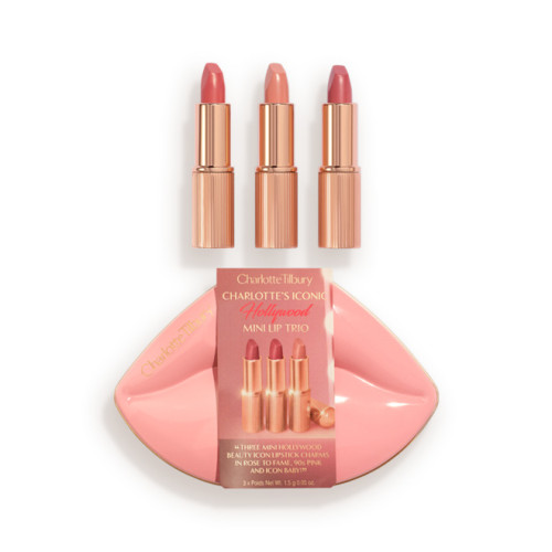 Набор мини помад Charlotte Tilbury Hollywood Mini Lip Trio