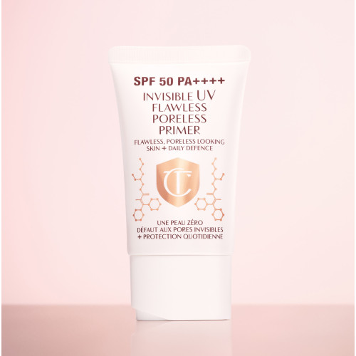 Крем для лица SPF50 с тональным эффектом Charlotte Tilbury Invisible UV Flawless Primer