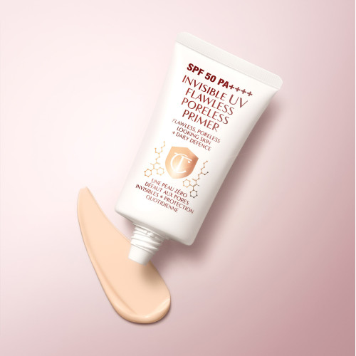 Крем для лица SPF50 с тональным эффектом Charlotte Tilbury Invisible UV Flawless Primer