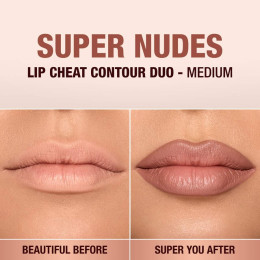 Двойной карандаш для губ Charlotte Tilbury Lip Cheat Contour Duo - Medium