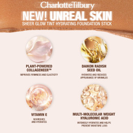 Тональный стик Charlotte Tilbury Unreal Skin Sheer Glow Tint - №02 Fair/Clair