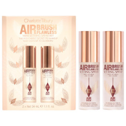 Набор фиксаторов Charlotte Tilbury Mini Airbrush Flawless Setting Spray Duo Set