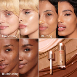Тональный флюид с эффектом фотошопа Charlotte Tilbury Hollywood Flawless Filter №4 Medium, 30 мл