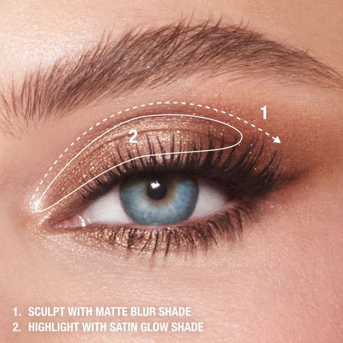 Кремовые тени в стике Charlotte Tilbury - Satin Diamonds