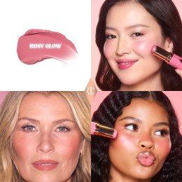 Мини кремовые румяна в стике Charlotte Tilbury - Rosy Glow