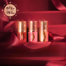 Набор миниатюр Charlotte Tilbury Unreal Blush + Glow Mini Trio