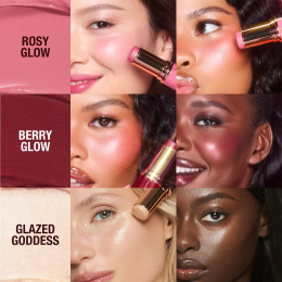Набор миниатюр Charlotte Tilbury Unreal Blush + Glow Mini Trio