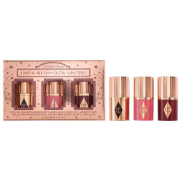 Набор миниатюр Charlotte Tilbury Unreal Blush + Glow Mini Trio