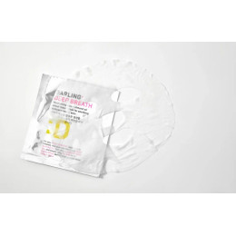 Питательная тканевая маска с маслом сладкого миндаля для чувствительной кожи Darling* Deep Breath