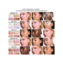 Палетка хайлайтеров DIOR Backstage №002 - Frosted Opal Glow