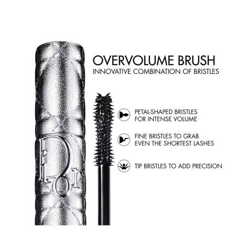 Тушь для ресниц Dior Show Overvolume Waterproof - 090 Overblack (Серебро)