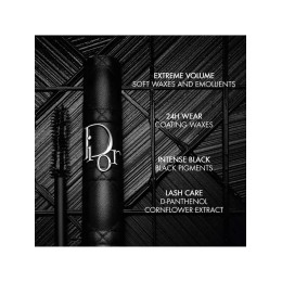 Тушь для ресниц Dior Show Overvolume Waterproof - 090 Overblack (Черная)