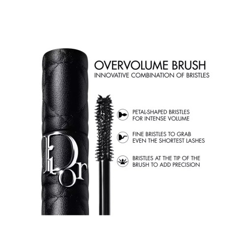 Тушь для ресниц Dior Show Overvolume Waterproof - 090 Overblack (Черная)