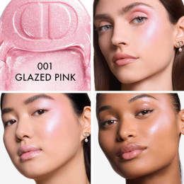 Кремовый хайлайтер Dior Backstage Glassy Glow Stick №001 - Glazed Pink